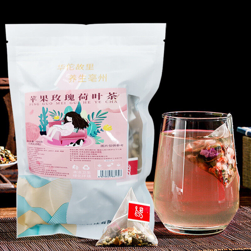 Apple Rose Lotus Leaf Tea Herbal Fruit Tea Rose Health Tea Hot Seller