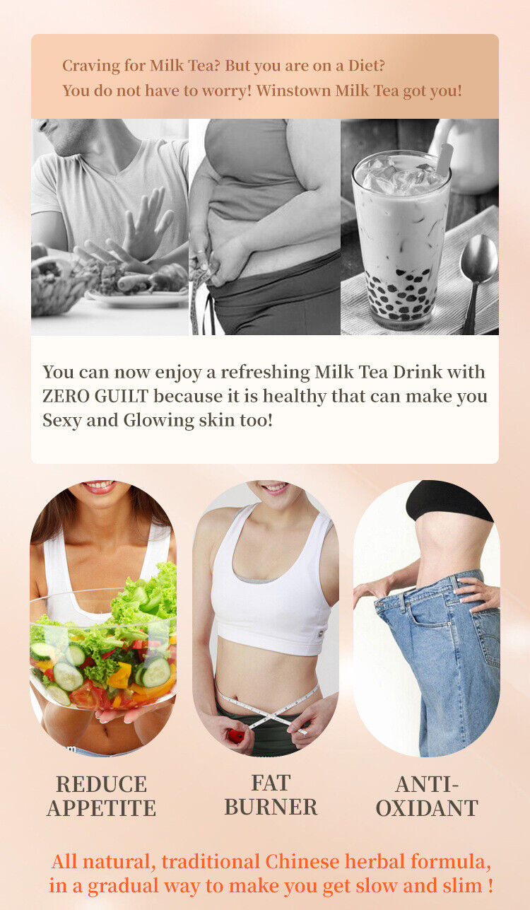 Custom Slim Tea Slimming Meal Replacement Herbal Supplements Powder Weight Loss