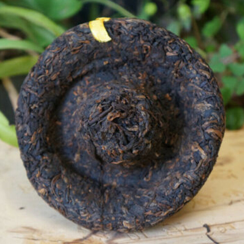 250g Big Snowy Mountain Xiaguan Mushroom Shape Aged Pu-erh Tea Cooked Ripe Puer