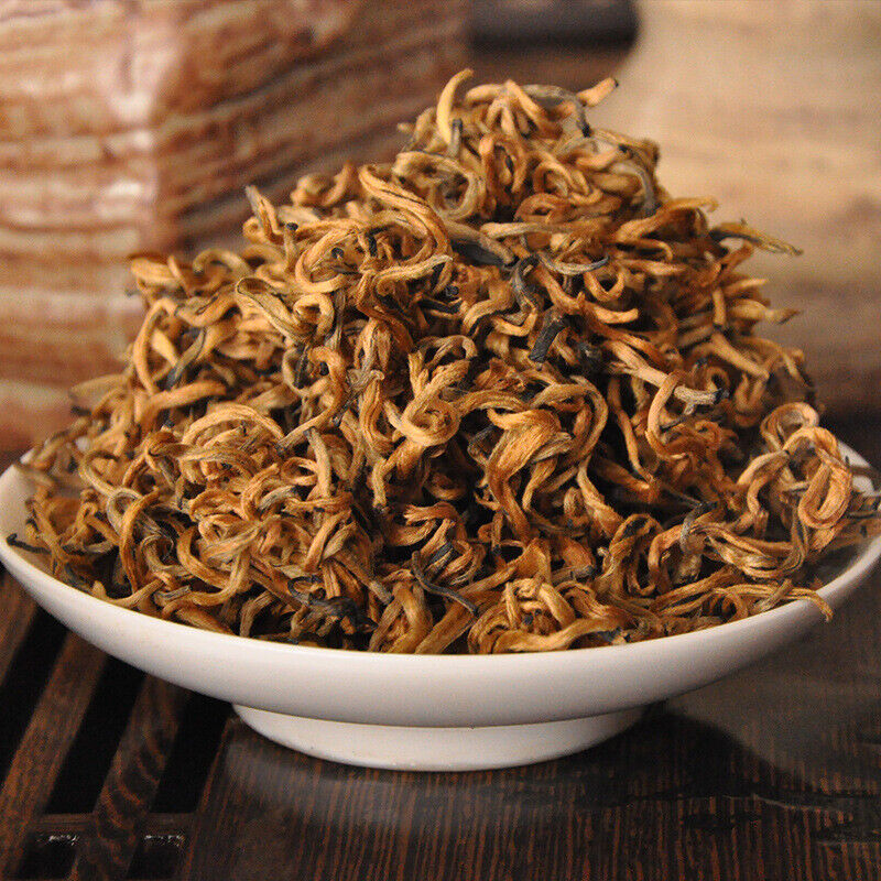 HelloYoung Dianhong Tea Red Early Spring Honey Fragrance Chinese Kung Fu Cha Fengqing 100g