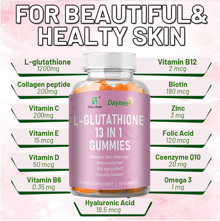 L-Glutathione 13 in 1 Gummies Immunity Booster 60 Gummies