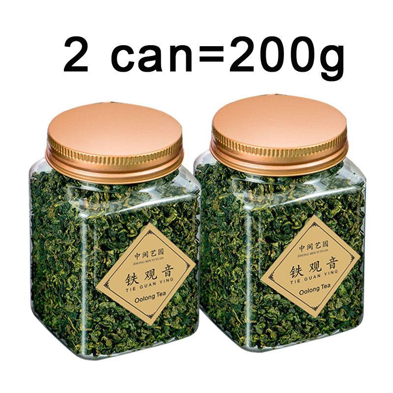 HelloYoung New Oolong Tea Tie guan yin canned Chinese Anxi Tieguanyin Tea Tea 100g