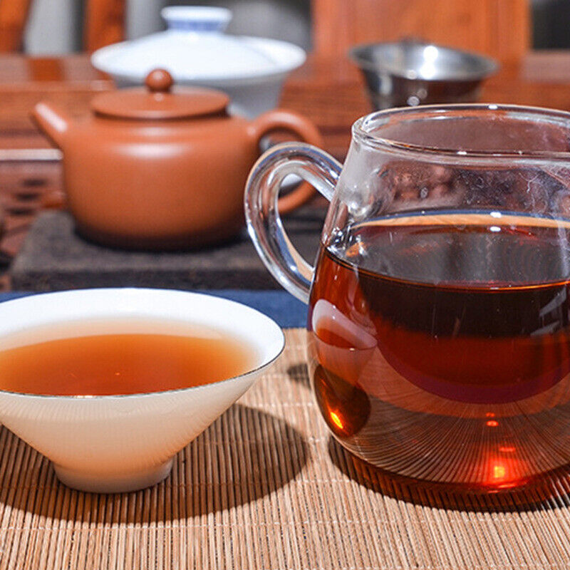 357g Yunnan Pu'er Tea Imperial Seal Cooked Tea Big Leaf Tea Cake