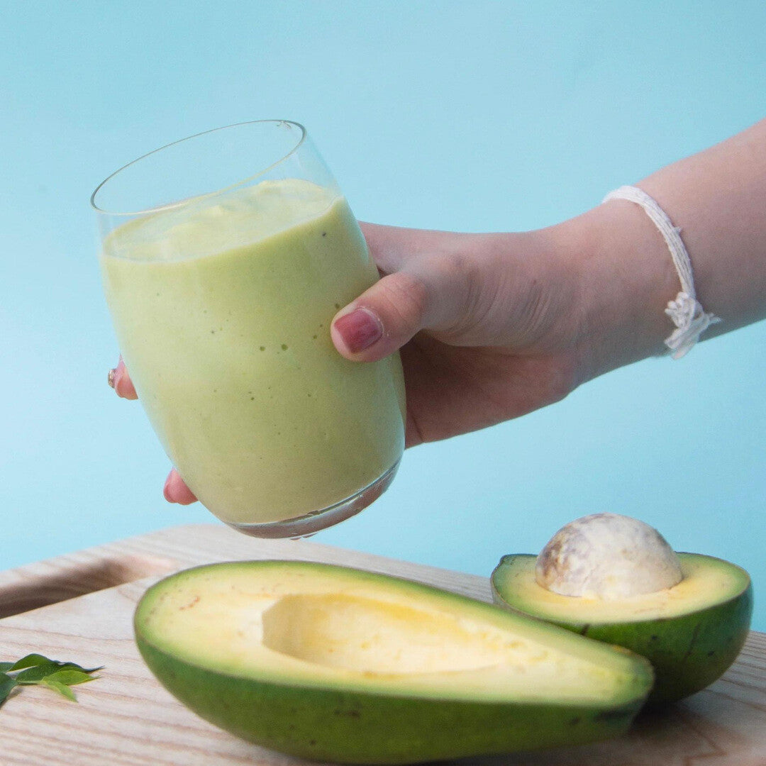Reine Avocado Milch Grüner Saft Pulver Instant Solid Drink 10 g*10 Beutel