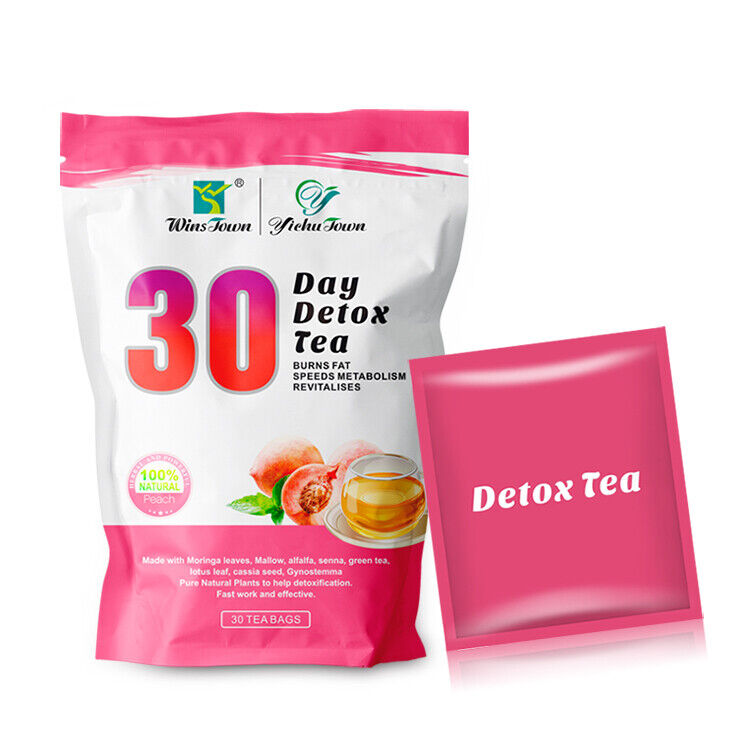 Peach Flavor Slimming Tea  New Weight Loss Fat Burning Senna Tea Herbal