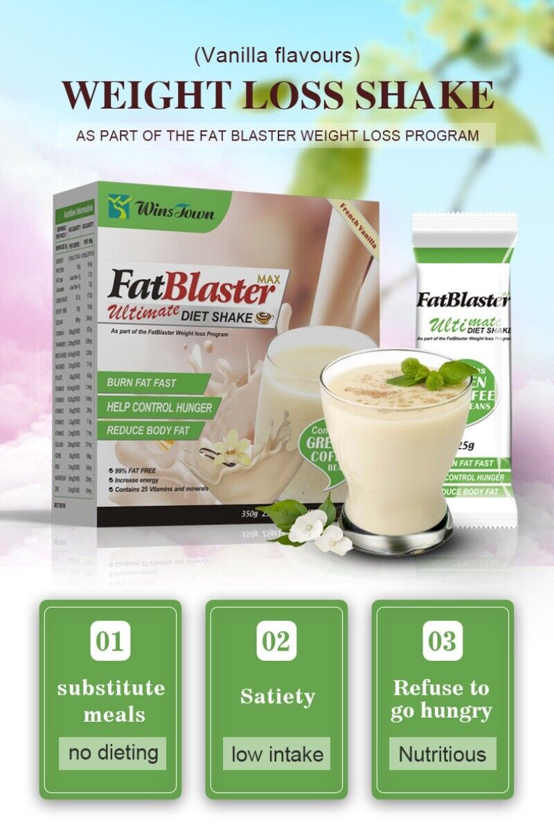Blaster Diet Weight Loss Meal Replacement Loss Powder Instant Coffee