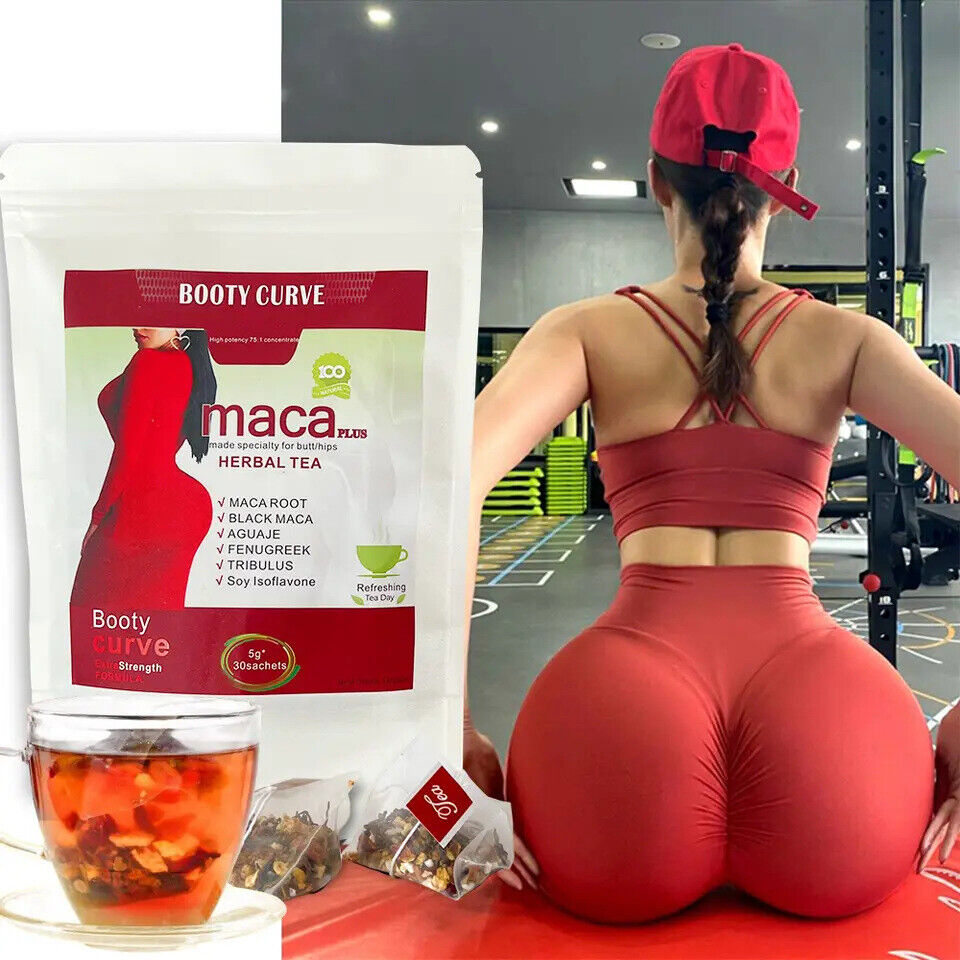 butt black maca fenugreek booty curve maca plus herbal tea