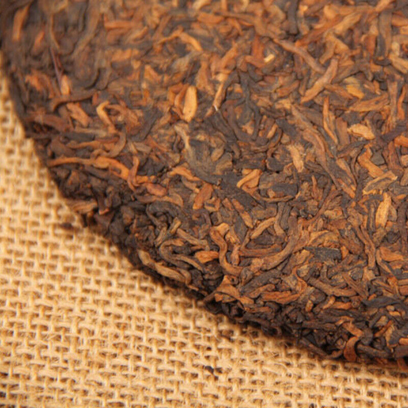 357g Natürlicher Puerh Reifer Tee Schwarzer Tee Goldene Bud Puerh Tee Kuchen