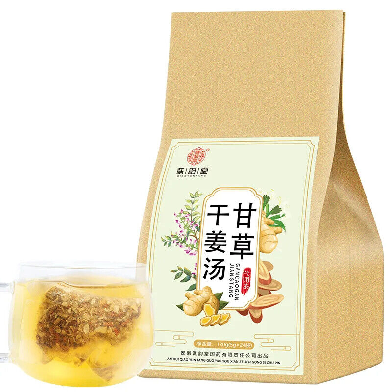 Licorice Dried Ginger Soup Healthy Herb Tea Bag 120g