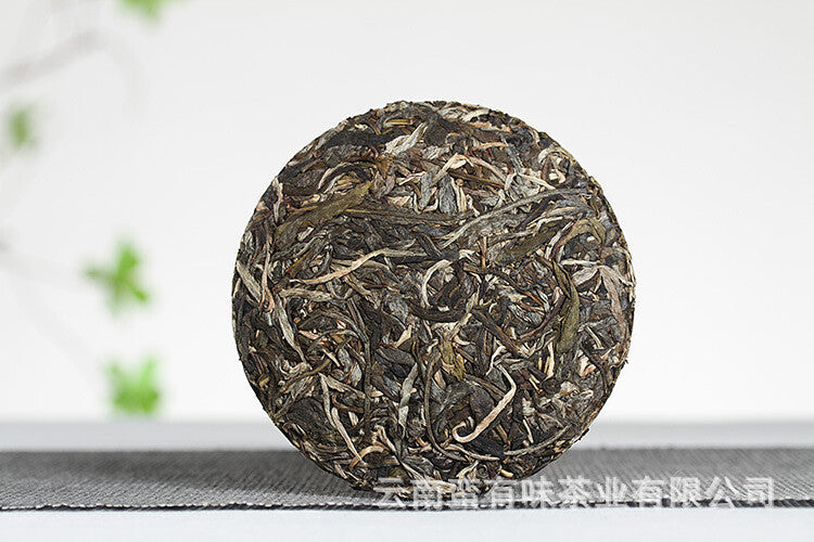 Yunnan Puerh Raw Tea, Old Tree Tea 100g, Yiwu Mellow Fragrance