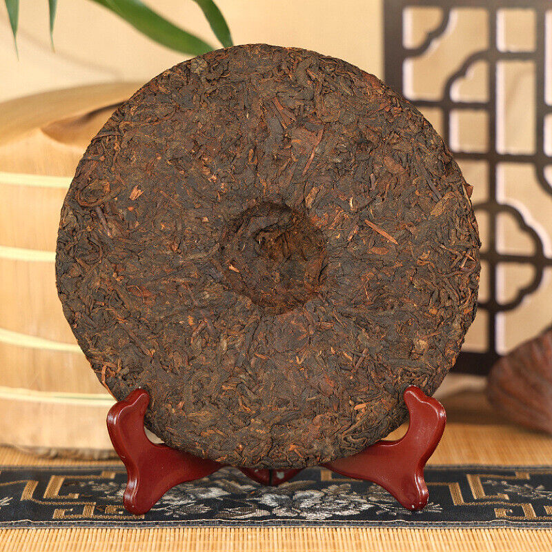 Brown Reserve Pu'er Ripe Tea Pu'er Tea Brown Mountain Qizi Tea Cake 357g