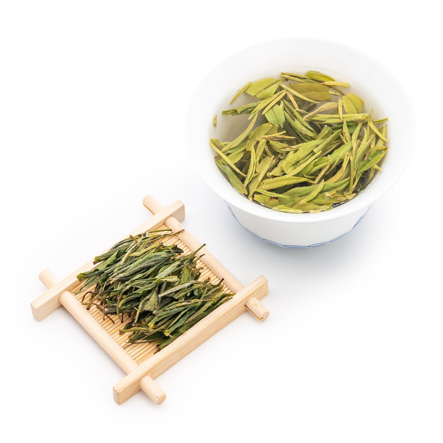 100g Classic Chinese Natural Huangshan Mao Feng Green Tea Loose Leaf