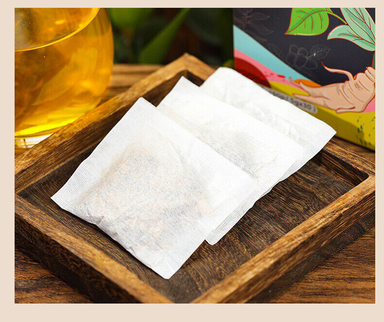 HelloYoung 150g Ginseng seven Tongluo tea Ginseng Ginkgo Huangjing vascular health tea bags