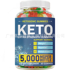 Apple Cider Vinegar Gummies Vegan Gummies KETO Ketogenic Gummies 60 Capsules