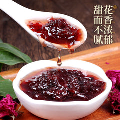 Edible Rose Flower Tea Jam Flower Jam Ingredients Snacks 300g Rose Jam