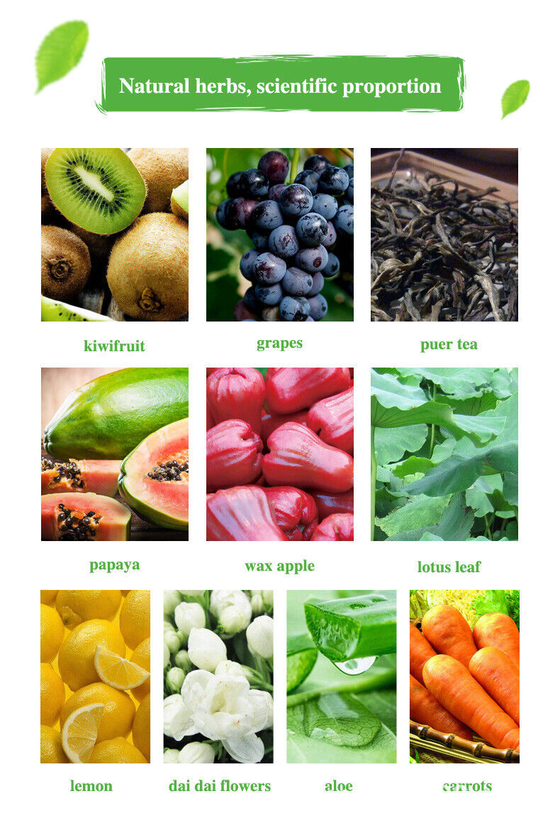 Fruit leaues plus slimming tea flower and fruit tea 3 grams * 20 bags/box