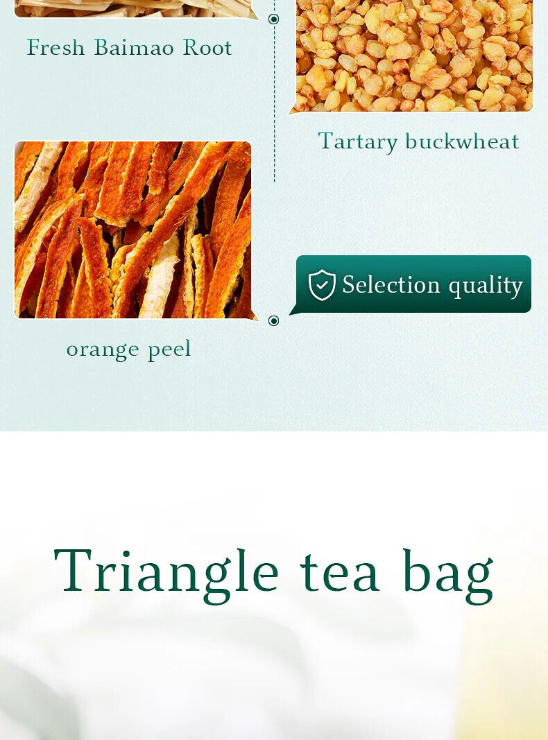 Five Finger Peach Poria Cocos Xiancao Tea Healthy Herb Tea Bag 150g/5.29oz