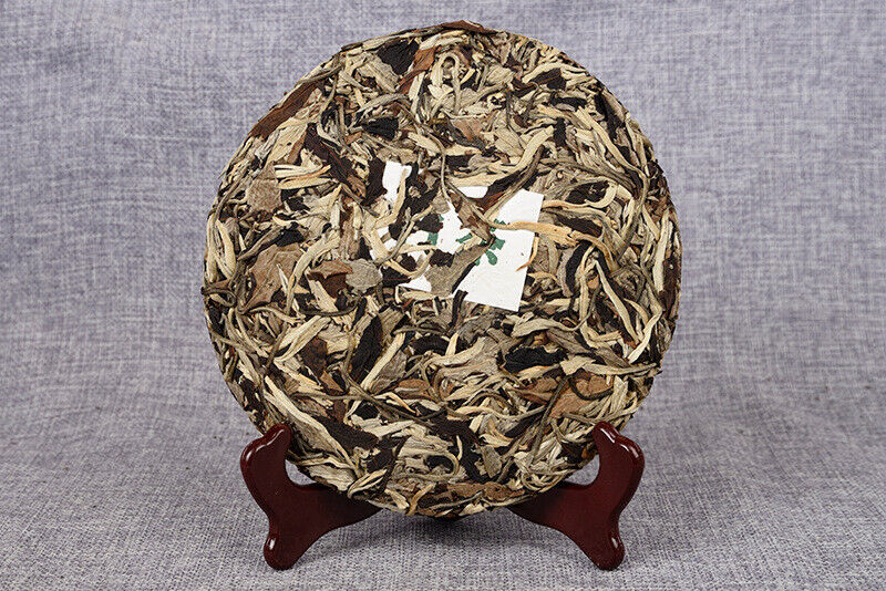 HelloYoung 357g/cake Yunnan White Tea Old Tree Moonlight White Long Jiao Mei Ren White Te