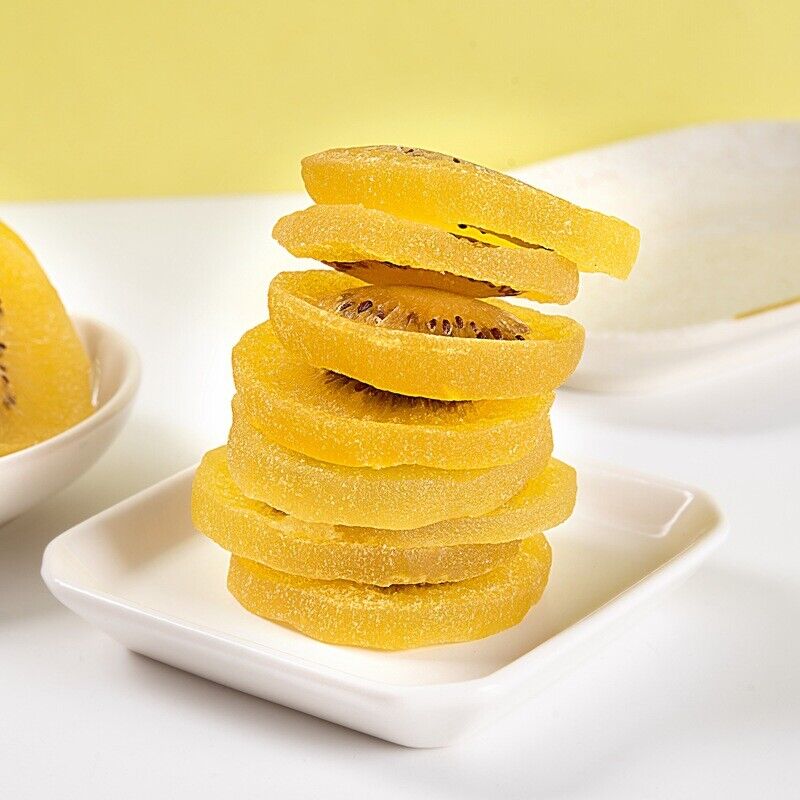 Dried Kiwifruit 500g Yellow Heart Kiwifruit Slices Candied Fruits Casual Snacks