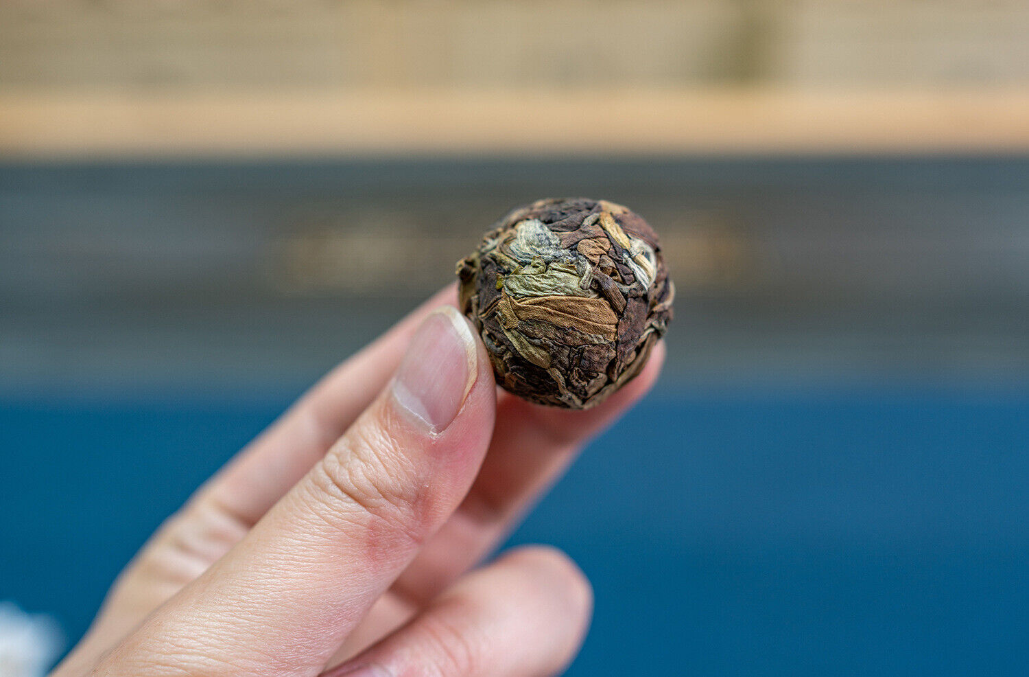 HelloYoung Yunnan white tea Shoumei white tea dragon pearl spherical handmade dragon pearl