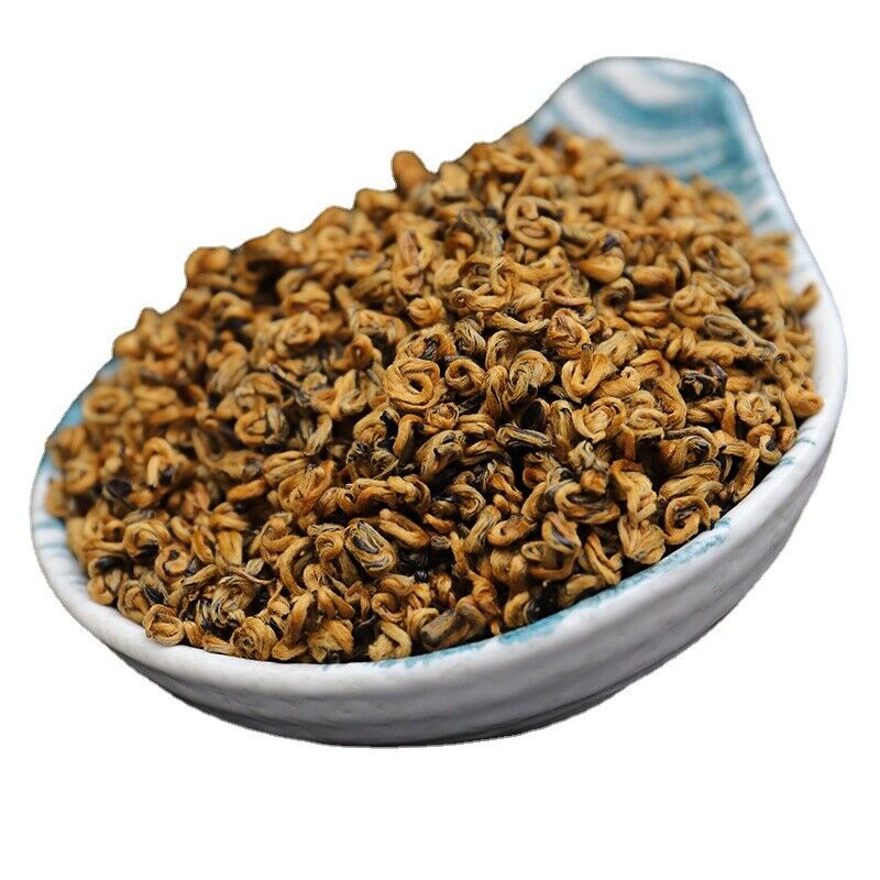 HelloYoung 200g Yunnan Organic Early Spring KungFu Tea Kunming Crested Dianhong Black Tea