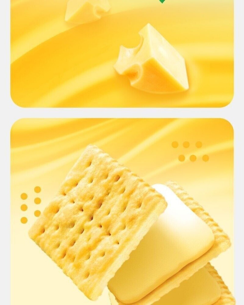 Old Brand Melon Cheese Biscuits 100g Individually Packaged Popular