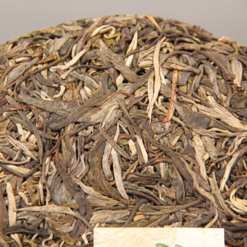Alte Banzhang Pu-erh Roher Tee Kuchen Yunnan Natürlicher Pu'er Grüner Tee 357g