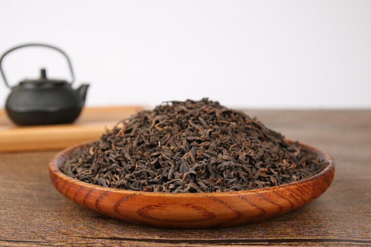 Yunnan Pu'er Tea Menghai Old Tree Golden Buds Grade 1 Loose Tea Ripe Tea 500g