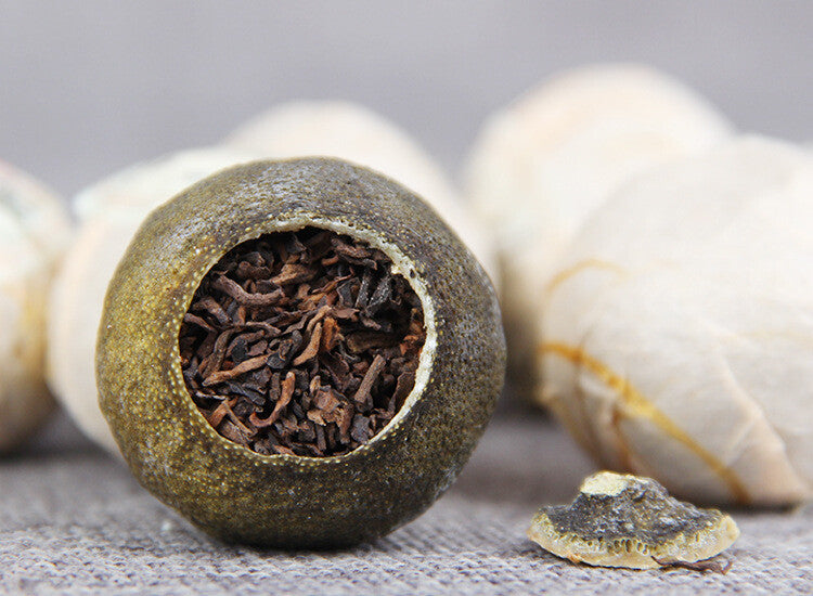 Xiaoqinggan 8-year-old Palace Citrus Puerh Tea Tangerine Peel Ripe Tea 100g