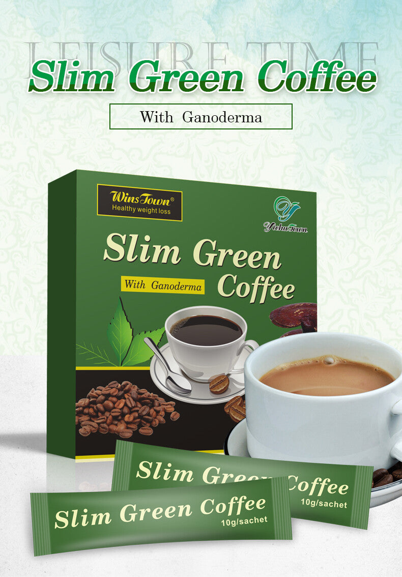 10g*18bags Slimming Instant Coffee Slim Diet Green Weight Loss Coffee