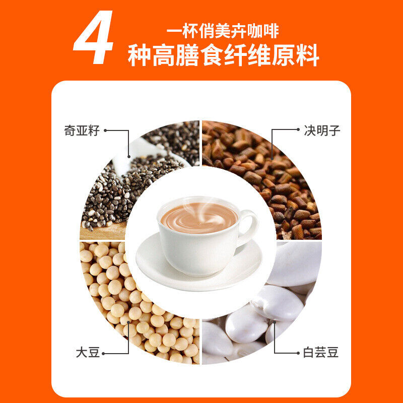 Ketogenic Bulletproof Coffee Satiety Black Coffee L-Carnitine Coffee Powder