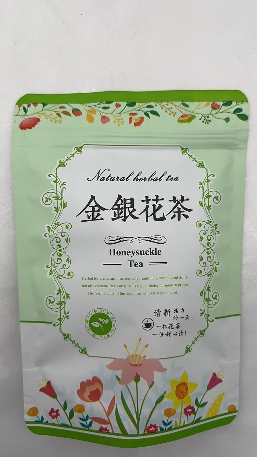 45g Honeysuckle Tea Wild Lonicera Japonica Loose Buds Flower Herbal Tea100%