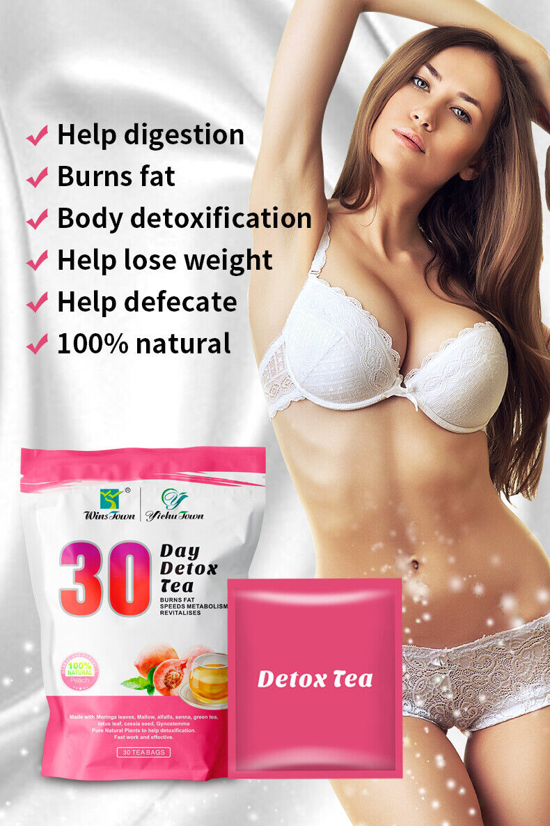 Peach Flavor Slimming Tea  New Weight Loss Fat Burning Senna Tea Herbal