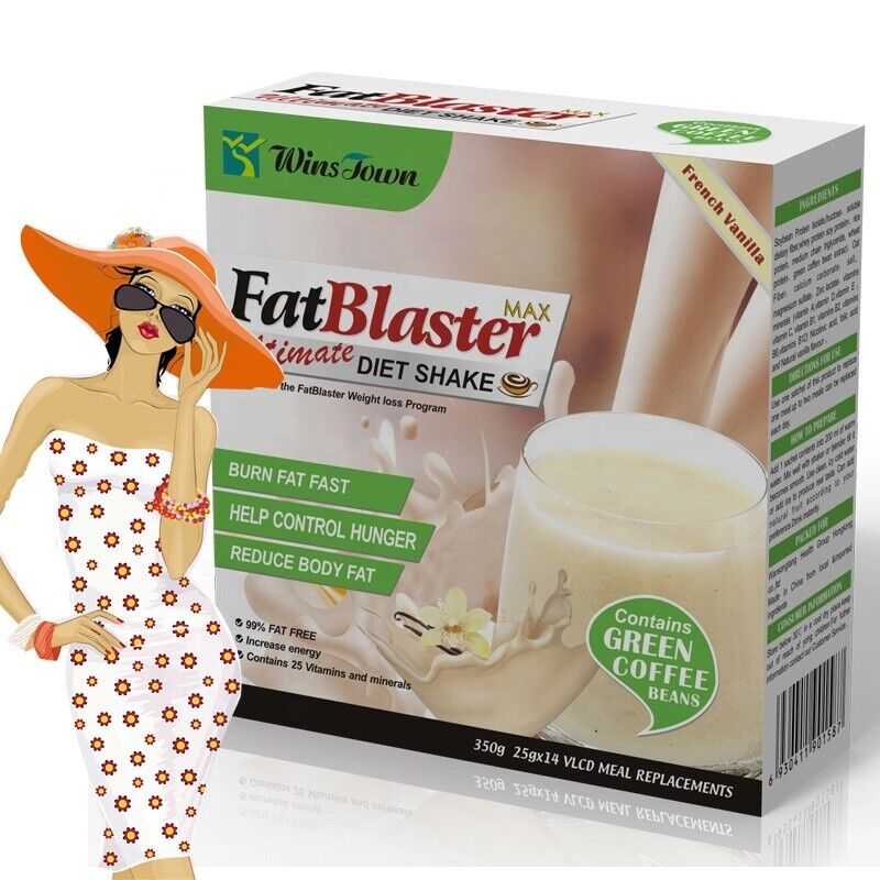 Fat Blaster Diät Weight Loss Ersatz Milchshake Grüner Kaffee Pulver