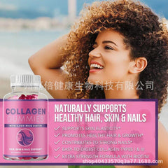 Collagen Gummies Biotin Collagen Hair Gummy Bears