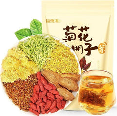 Chrysanthemum Cassia Seeds Tea Bags(150g, 5gX30Bags),  Combination of Floral Tea
