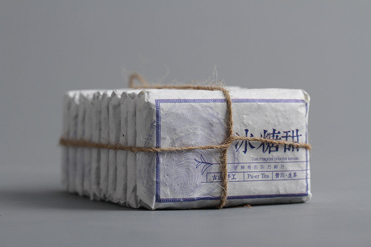Yunnan Puerh Tea Big Tree Old Tree Puerh Raw Tea Brick Spring Tea 45g