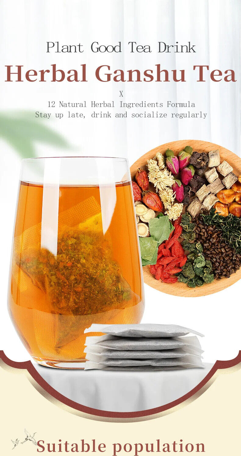 Herbal Ganshu Tea Healthy Herb Tea Bag 150g/5.29oz