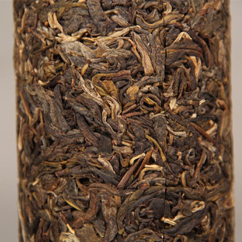 HelloYoung500g Yunnan Puerh Tea Dragon Pillar Bamboo Tube Bingdao Old Tree Puer tea Pu-erh Tea