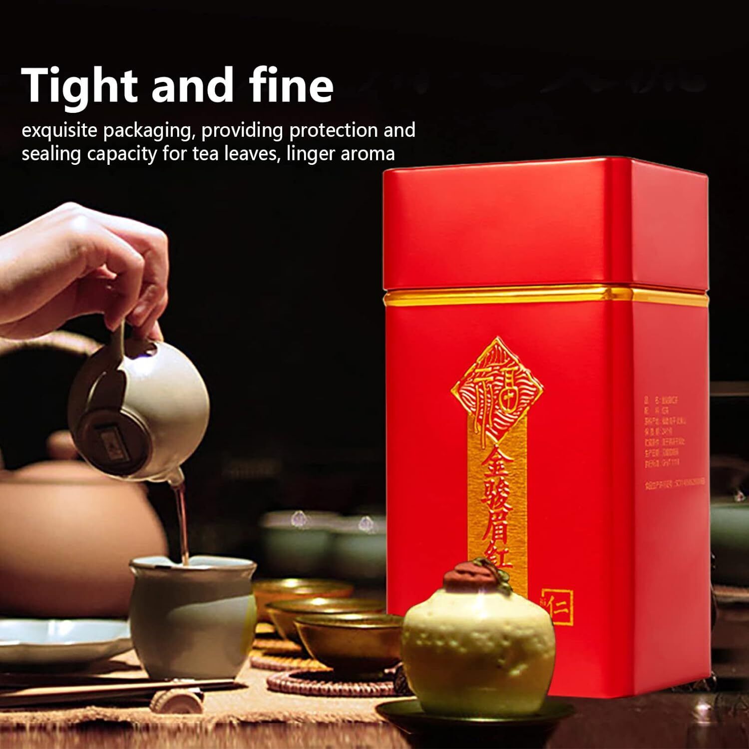 Jinjunmei Schwarzer Tee Wuyi Mountain Golden Eyebrow Schwarzer Tee 80g