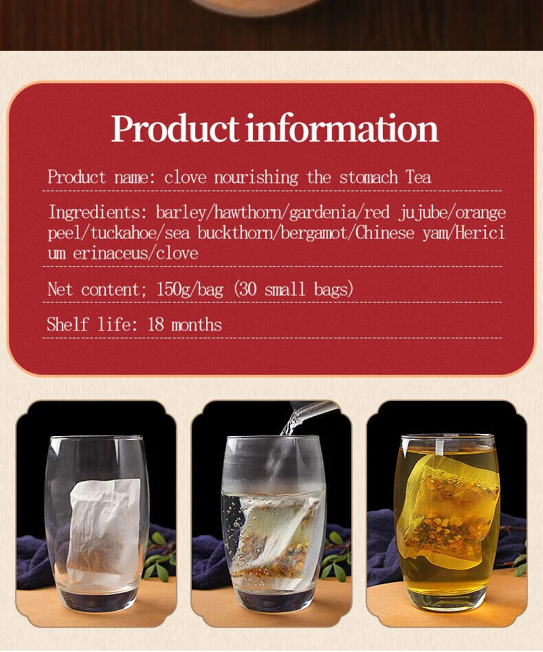 Clove Nourishing The Stomach Tea Healthy Herb Tea Bag 150g/30 Bags