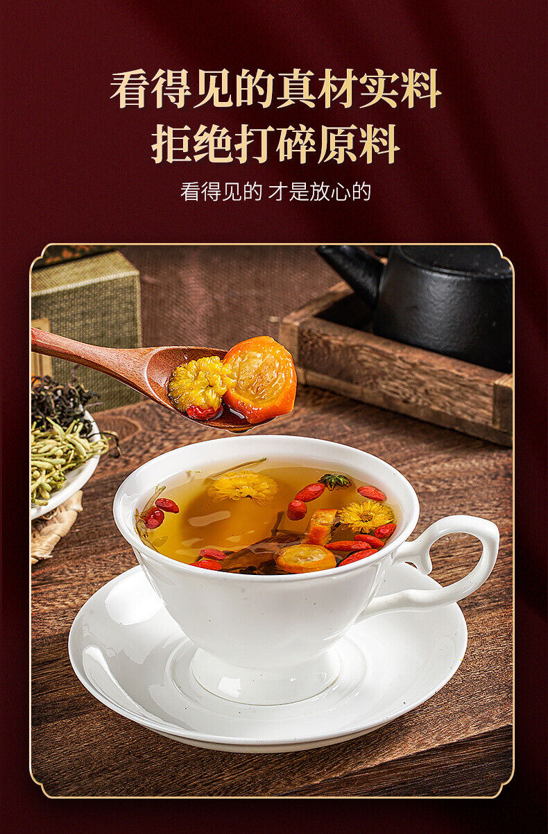 Chrysanthemum siraitia grosvenorii medlar honeysuckle dandelion tea 00g
