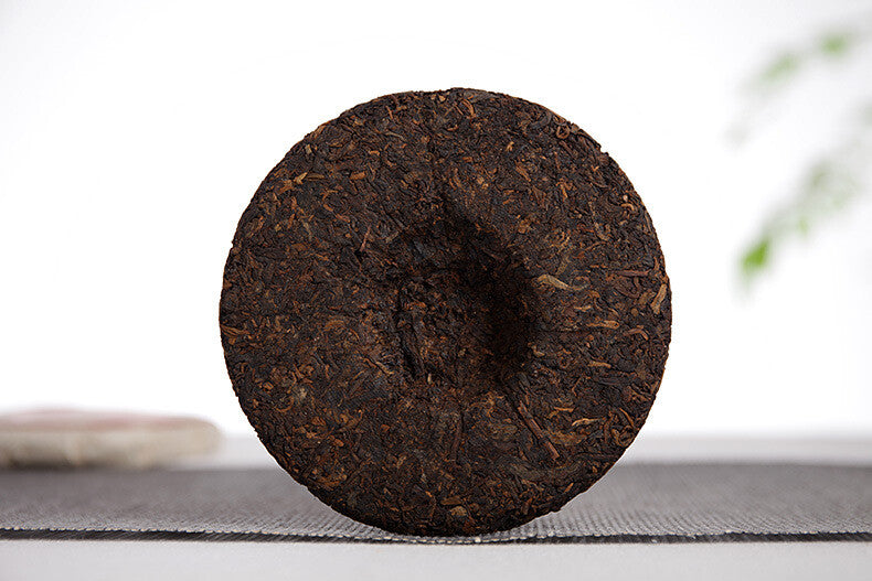 100g Yunnan Puerh Tea, Menghai Ripe Tea, Big Tree Tea,  Small Cake Cooked Tea