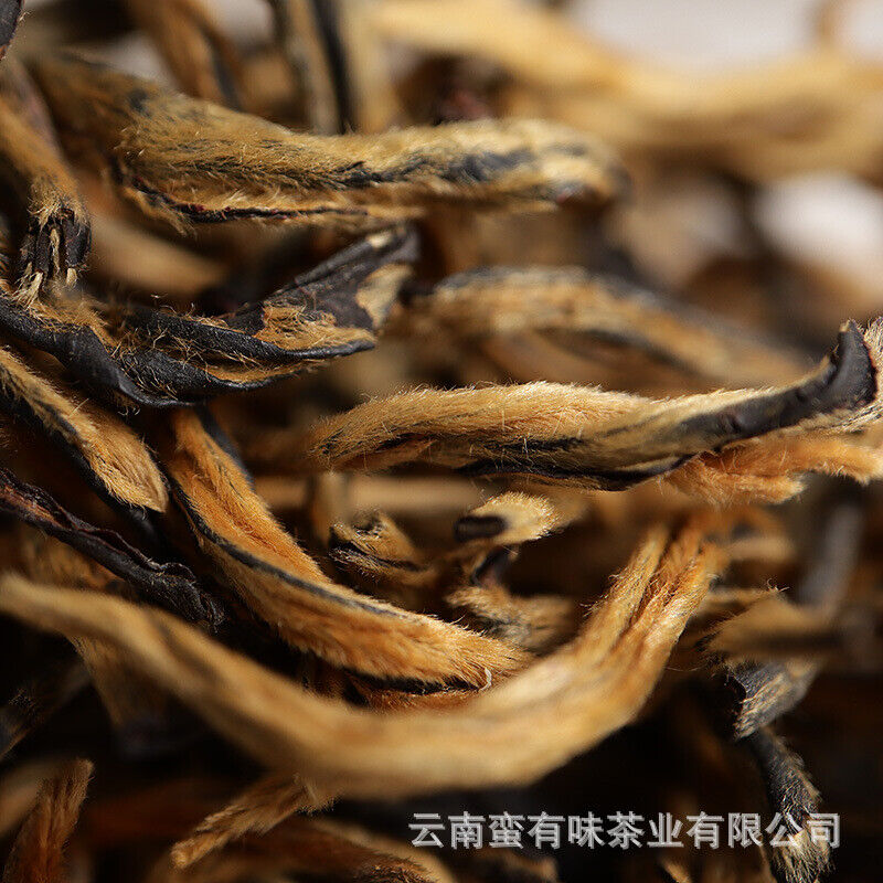 HelloYoung 500g Yunnan Dian Hong tea Jasmine tea Yunnan Fengqing Dian Hong Mao Feng tea