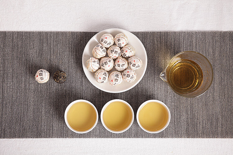 500g Yunnan Puerh Tea,Fuding White Tea,White Peony Longzhu Xiaoqingkang