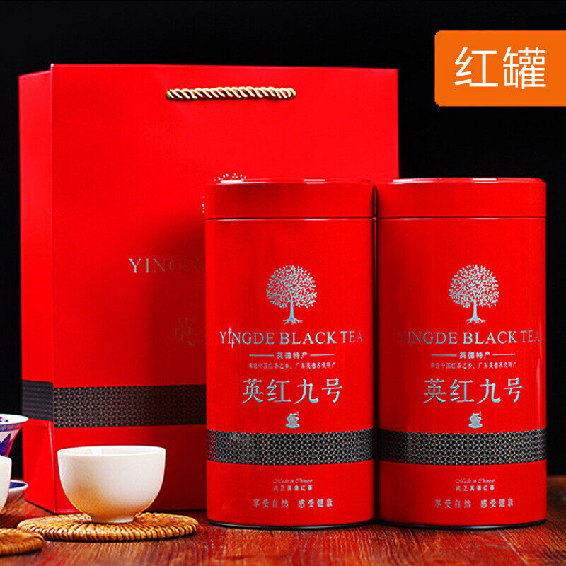 Thé noir Yingde Yinghong n°9 Thé noir à saveur forte en conserve 125G