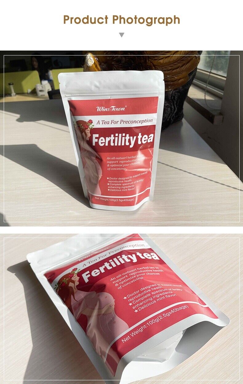 Fertility tea Womb Detox herbs Uterine supplements Female Vitality Tea
