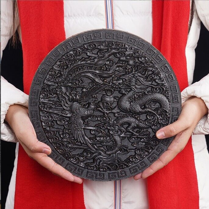 HelloYoung 500g Dragon phoenix the Xiang Da Hong Pao tea cake Wuyishan rock tea leaves