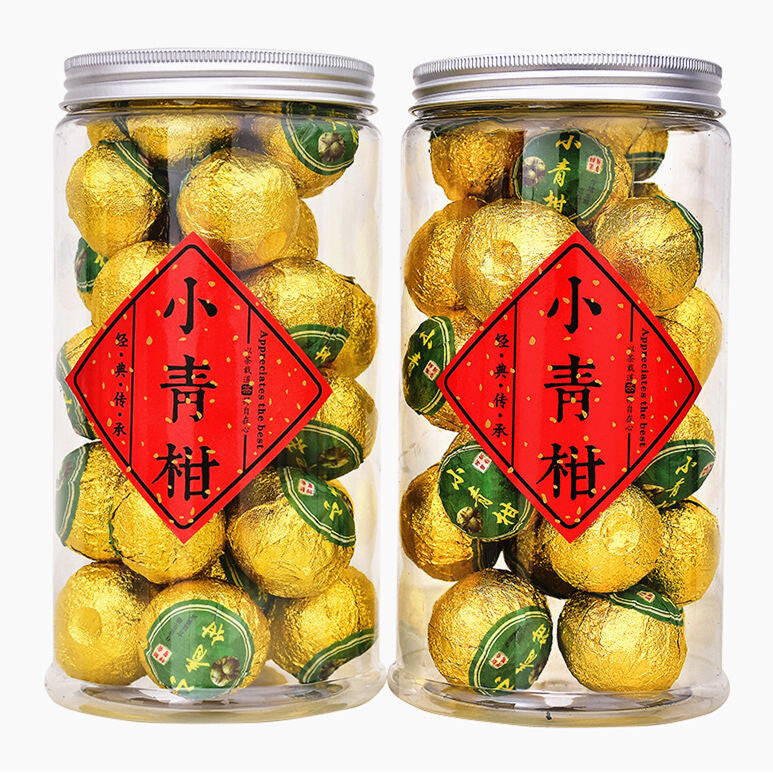 Xinhui Sun-dried Green Orange Peel Pu-erh Tangerine Peel Palace Pu'er Ripe Tea
