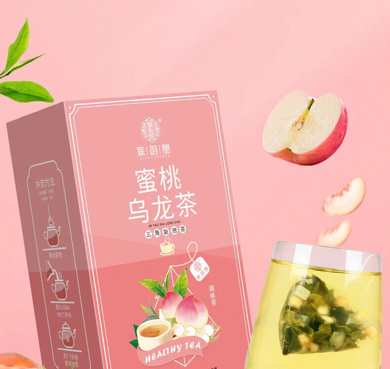Honey Peach Oolong Tea Healthy Herb Tea Bag 150g/30 Bags